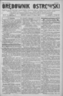 Orędownik Ostrowski: pismo na powiat Ostrowski oraz miast Ostrowa, Odolanowa, Sulmierzyc, Raszkowa i Skalmierzyc 1936.02.21 R.85 Nr15