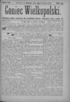 Goniec Wielkopolski: najtańsze pismo codzienne dla wszystkich stanów 1877.09.01 Nr153