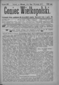 Goniec Wielkopolski: najtańsze pismo codzienne dla wszystkich stanów 1877.09.11 Nr160