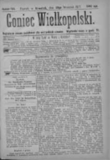 Goniec Wielkopolski: najtańsze pismo codzienne dla wszystkich stanów 1877.09.20 Nr168