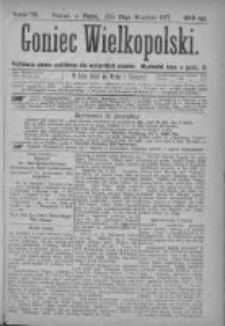 Goniec Wielkopolski: najtańsze pismo codzienne dla wszystkich stanów 1877.09.28 Nr175