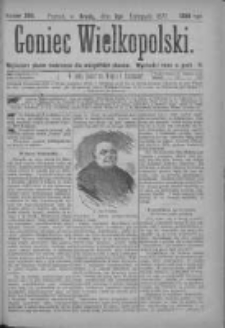 Goniec Wielkopolski: najtańsze pismo codzienne dla wszystkich stanów 1877.11.07 Nr208