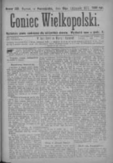 Goniec Wielkopolski: najtańsze pismo codzienne dla wszystkich stanów 1877.11.19 Nr218