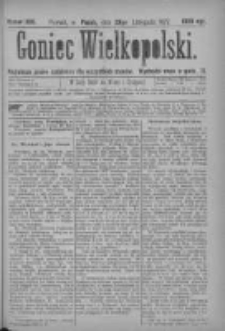 Goniec Wielkopolski: najtańsze pismo codzienne dla wszystkich stanów 1877.11.23 Nr222