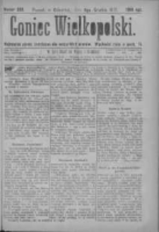 Goniec Wielkopolski: najtańsze pismo codzienne dla wszystkich stanów 1877.12.06 Nr233
