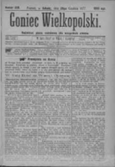 Goniec Wielkopolski: najtańsze pismo codzienne dla wszystkich stanów 1877.12.29 Nr250