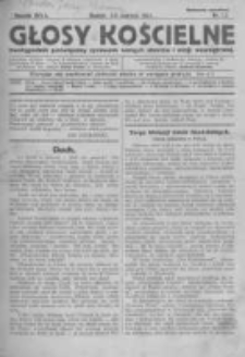 Głosy Kościelne. 1927 nr12