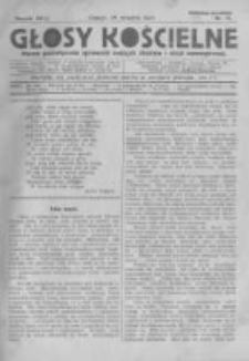Głosy Kościelne. 1927 nr18