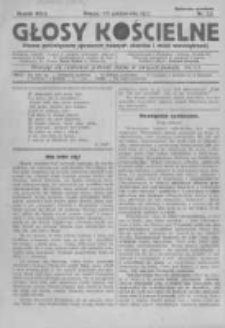 Głosy Kościelne. 1927 nr22