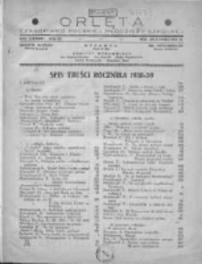 Orlęta: miesięcznik polskiej młodzieży szkolnej 1938.09.01 R.11 Nr1