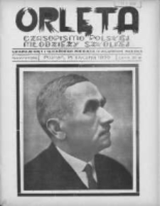 Orlęta: miesięcznik polskiej młodzieży szkolnej 1939.01.15 R.11 Nr10