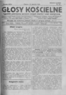 Głosy Kościelne. 1928 nr33