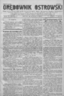 Orędownik Ostrowski: pismo na powiat Ostrowski oraz miast Ostrowa, Odolanowa, Sulmierzyc, Raszkowa i Skalmierzyc 1936.03.06 R.85 Nr19