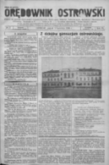 Orędownik Ostrowski: pismo na powiat Ostrowski oraz miast Ostrowa, Odolanowa, Sulmierzyc, Raszkowa i Skalmierzyc 1936.04.03 R.85 Nr27