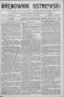 Orędownik Ostrowski: pismo na powiat Ostrowski oraz miast Ostrowa, Odolanowa, Sulmierzyc, Raszkowa i Skalmierzyc 1936.05.15 R.85 Nr39