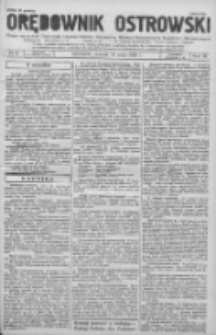 Orędownik Ostrowski: pismo na powiat Ostrowski oraz miast Ostrowa, Odolanowa, Sulmierzyc, Raszkowa i Skalmierzyc 1936.05.26 R.85 Nr42