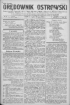 Orędownik Ostrowski: pismo na powiat Ostrowski oraz miast Ostrowa, Odolanowa, Sulmierzyc, Raszkowa i Skalmierzyc 1936.05.29 R.85 Nr43