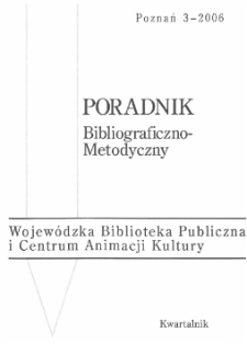 Poradnik Bibliograficzno-Metodyczny : 2006 z.3
