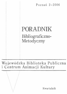 Poradnik Bibliograficzno-Metodyczny : 2006 z.2