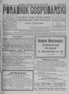 Poradnik Gospodarski. Pismo Tygodniowe. 1920.03.14 R.31 nr11