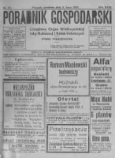 Poradnik Gospodarski. Pismo Tygodniowe. 1920.07.04 R.31 nr27