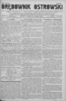 Orędownik Ostrowski: pismo na powiat Ostrowski oraz miast Ostrowa, Odolanowa, Sulmierzyc, Raszkowa i Skalmierzyc 1936.09.22 R.85 Nr76