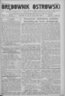 Orędownik Ostrowski: pismo na powiat Ostrowski oraz miast Ostrowa, Odolanowa, Sulmierzyc, Raszkowa i Skalmierzyc 1936.10.27 R.85 Nr86