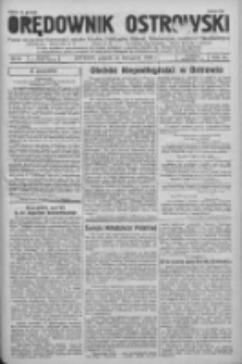 Orędownik Ostrowski: pismo na powiat Ostrowski oraz miast Ostrowa, Odolanowa, Sulmierzyc, Raszkowa i Skalmierzyc 1936.11.13 R.85 Nr91