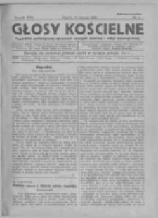 Głosy Kościelne. 1929 nr3