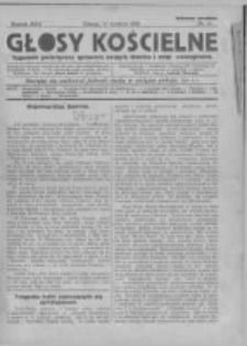 Głosy Kościelne. 1929 nr15