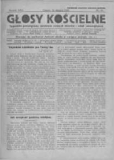 Głosy Kościelne. 1929 nr33
