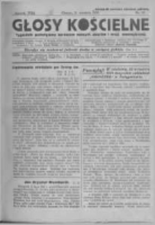 Głosy Kościelne. 1929 nr37