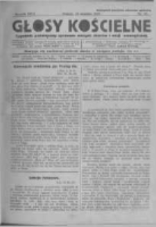 Głosy Kościelne. 1929 nr38