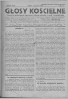 Głosy Kościelne. 1929 nr48
