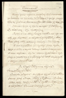 Prospekt projektowanego pisma Annuaire de la Pologne