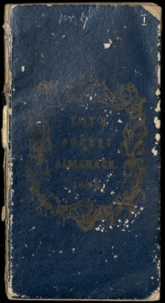 Raptularzyk Leonarda Niedźwieckiego z zapiskami z roku 1840