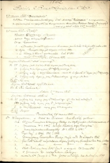 Dziennik korespondencji i czynności 1852-1854