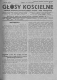 Głosy Kościelne. 1930 nr7