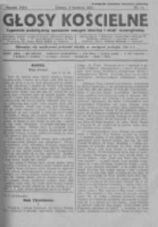 Głosy Kościelne. 1930 nr14