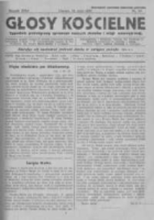 Głosy Kościelne. 1930 nr20