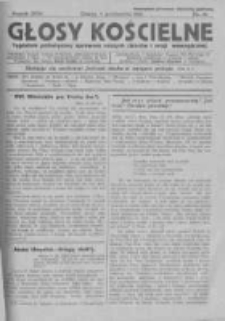 Głosy Kościelne. 1930 nr38