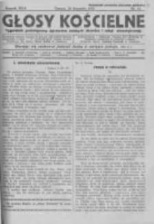 Głosy Kościelne. 1930 nr46