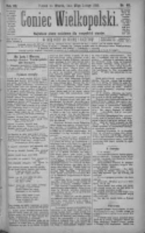 Goniec Wielkopolski: najtańsze pismo codzienne dla wszystkich stanów 1883.02.20 R.7 Nr40