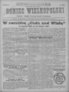 Goniec Wielkopolski: najstarszy i najtańszy niezależny dziennik demokratyczny 1929.08.15 R.53 Nr187