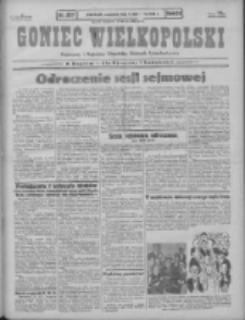 Goniec Wielkopolski: najstarszy i najtańszy niezależny dziennik demokratyczny 1929.11.07 R.53 Nr257