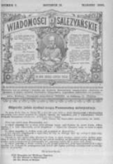 Wiadomości Salezyańskie. 1898 R.2 nr3