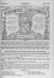 Wiadomości Salezyańskie. 1898 R.2 nr5