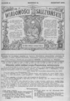 Wiadomości Salezyańskie. 1898 R.2 nr8
