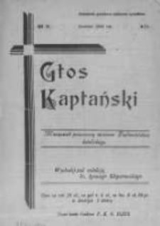 Głos Kapłański. 1930 R.4 nr12