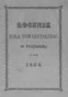 Rocznik Koła Towarzyskiego w Poznaniu na rok 1860